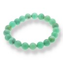 Chrysopras Armband Kugel