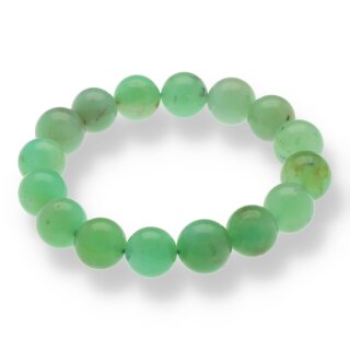 Chrysopras Armband Kugel
