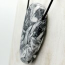 Pinolith Anhänger gebohrt