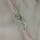 Pink Saphir Kette Linse fac. ca. 45cm