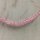 Pink Saphir Kette Linse fac. ca. 45cm