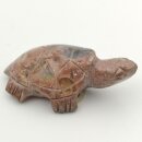 Feueropal Schildkröte - Gravur