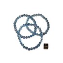 Aqua Aura beh. blau Armband Kugel ca. 0,6 / 19cm