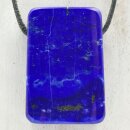 Lapislazuli Anhänger gebohrt