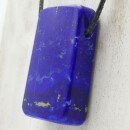 Lapislazuli Anhänger gebohrt