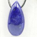Lapislazuli Anhänger gebohrt
