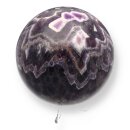 Chevron Amethyst Kugel