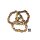 Bronzit Armband Nugget ca. 0,8x1,2 / 19cm