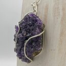 Amethyst Anhänger in 92,5er Silber