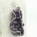 Amethyst Anhänger in 92,5er Silber