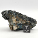 Lazulith Quarz, Kristall-Stufe, Rapid Creek, Yukon, Kanada