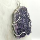 Amethyst Anhänger in 92,5er Silber