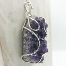 Amethyst Anhänger in 92,5er Silber