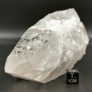 Bergkristall Doppelender mit Adular 