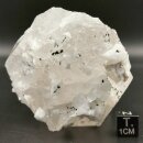 Bergkristall Doppelender mit Adular