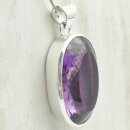 Amethyst Anhänger fac. in 92,5er Silber