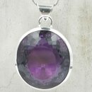 Amethyst Anhänger fac. in 92,5er Silber