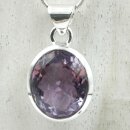 Amethyst Anhänger fac. in 92,5er Silber