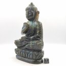 Labradorit Buddha - Gravur
