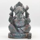 Rubin mit Disthen Ganesha