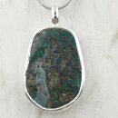 Boulder Opal Anhänger  in 92,5er Silber gefasst