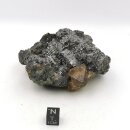 Zinkblende ( Sphalerit) auf gelbem Fluorit