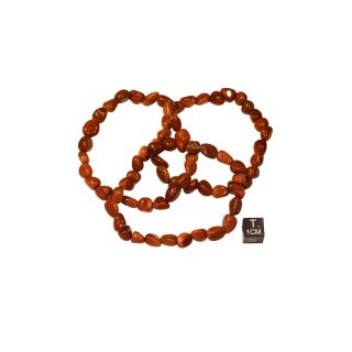 Goldfluss synth. Armband Nugget ca. 0,8x1,2 / 19cm