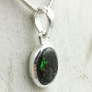 Boulder Opal Anhänger in 92,5er Silber gefasst