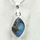 Boulder Opal Anhänger in 92,5er Silber gefasst