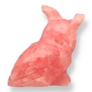 Rhodochrosit Eule - Gravur