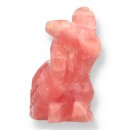 Rhodochrosit Eule - Gravur