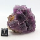Fluorit Kristallstufe