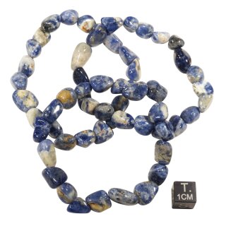 Sodalith Armband Nugget ca. 0,8-1,2 / 19cm